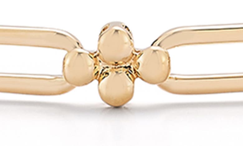 Shop Dana Rebecca Designs Poppy Rae Pebble Link Bracelet In Yellow Gold