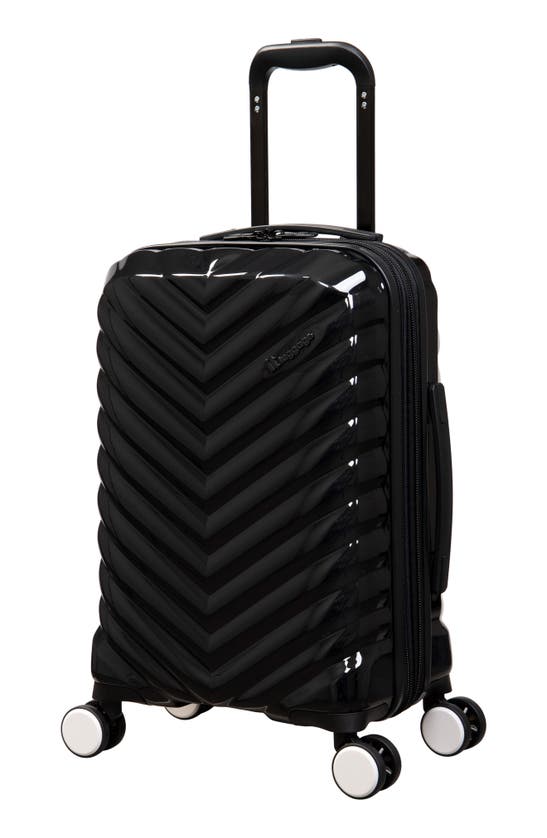 It Luggage Archer 21-inch Hardside Spinner Luggage In Black