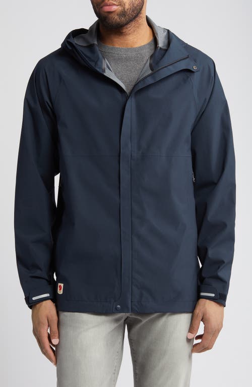 Fjall Raven Fjällräven High Coast Hydratic Trail Jacket In Dark Navy