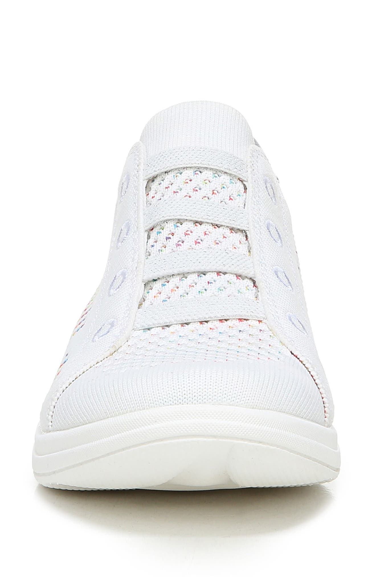 Golden knit slip on sneaker Clearance