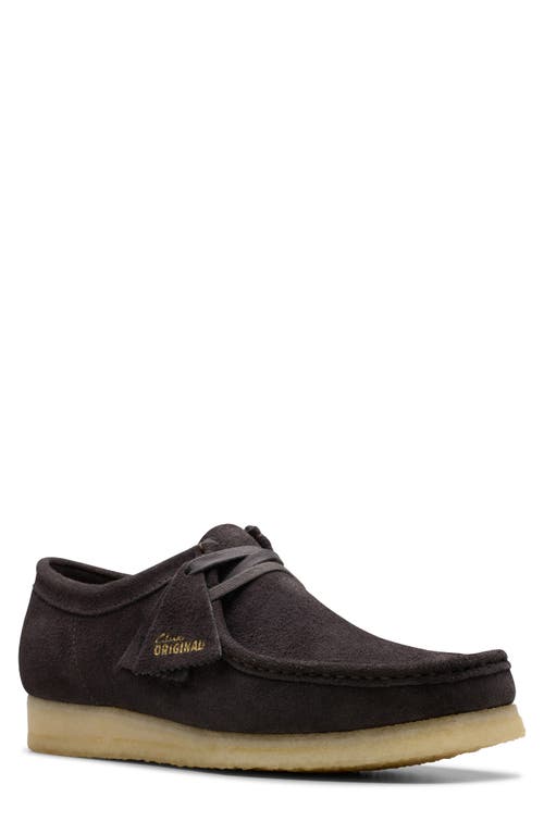 Shop Clarksr Clarks(r) Clarks® 'wallabee' Moc Toe Derby In Brown Slate Suede