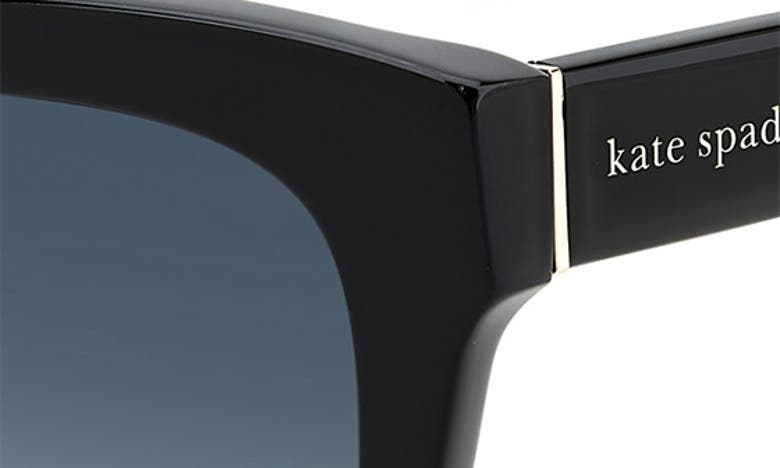 Shop Kate Spade New York Camryns 50mm Gradient Polarized Square Sunglasses In Oxford