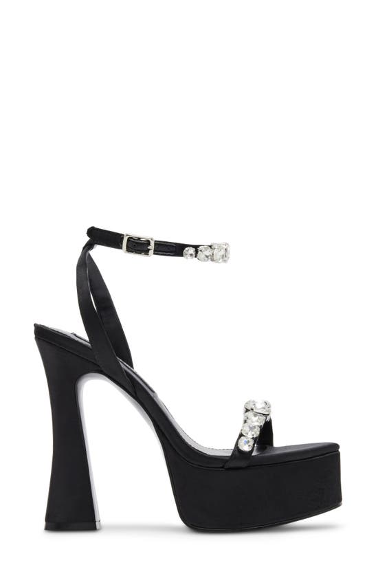 Shop Jessica Rich By Steve Madden Zoey Ankle Strap Platform Sandal In Black Multi