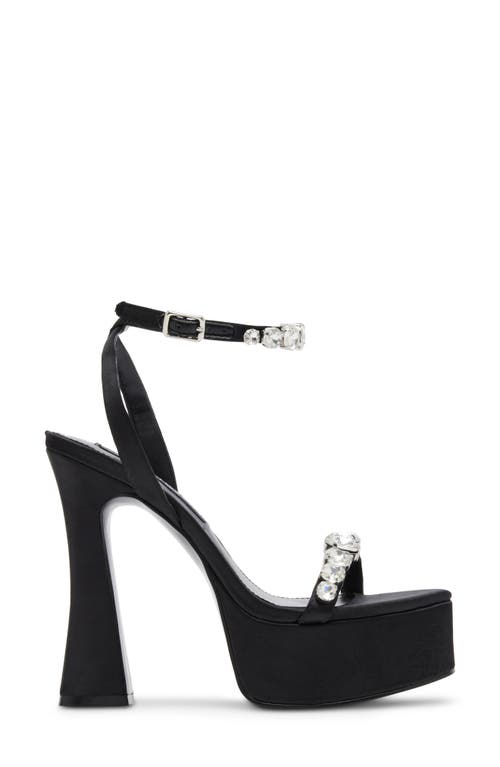 Jessica Rich By Steve Madden Zoey Ankle Strap Platform Sandal In Black Multi