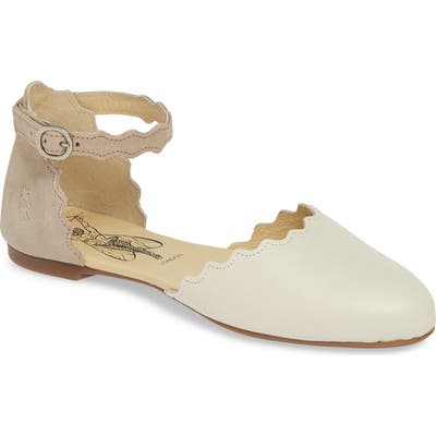 Fly London Megs Scalloped Flat