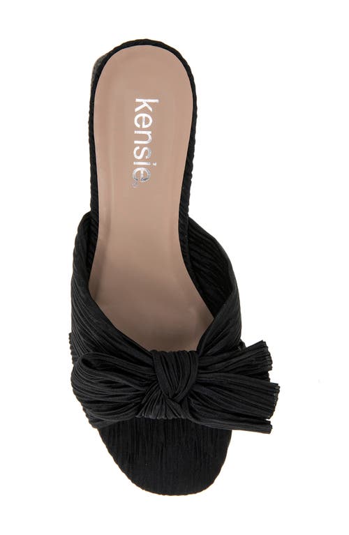 Shop Kensie Urson Slide Sandal In Black