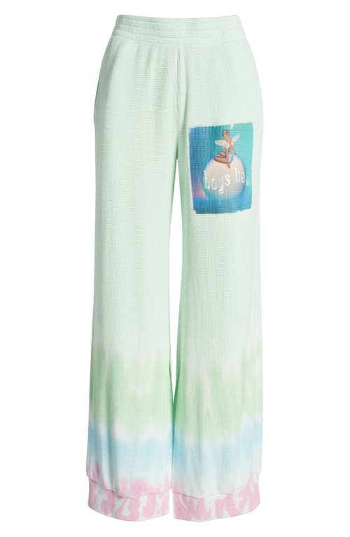 Shop Boys Lie Burst Your Bubble Pants In Green