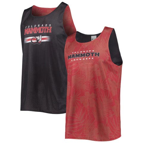 Majestic Threads Men's Majestic Threads Red Detroit Wings Softhand Muscle  Tank Top