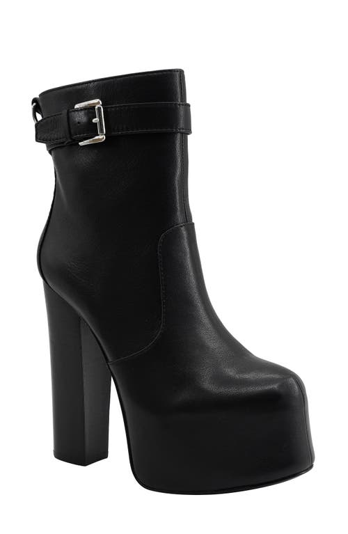 Shop Ziginy Ona Platform Bootie In Black