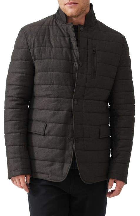 Men's 100% Wool Quilted Jackets