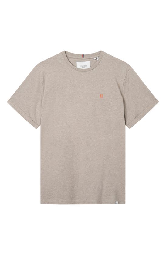 Les Deux Nørregaard T-shirt In Caribou Brown/ Orange