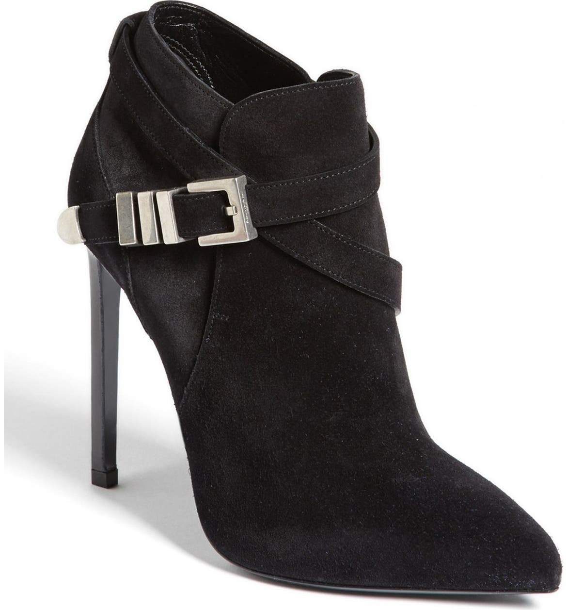 Saint Laurent 'Paris' Buckle Bootie | Nordstrom