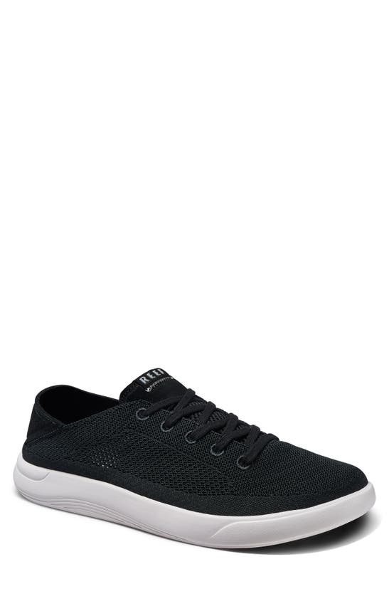 Shop Reef Swellsole Neptune Sneaker In Black