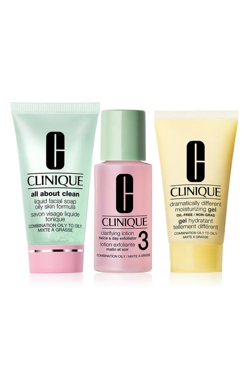 Clinique Skin School Supplies: Cleanser Refresher Course Set - Combination Oily