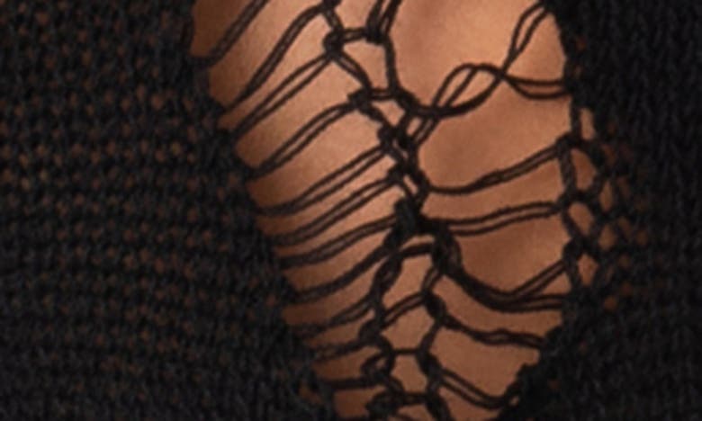 EDIKTED EDIKTED CLOVER DISTRESSED CROP SWEATER