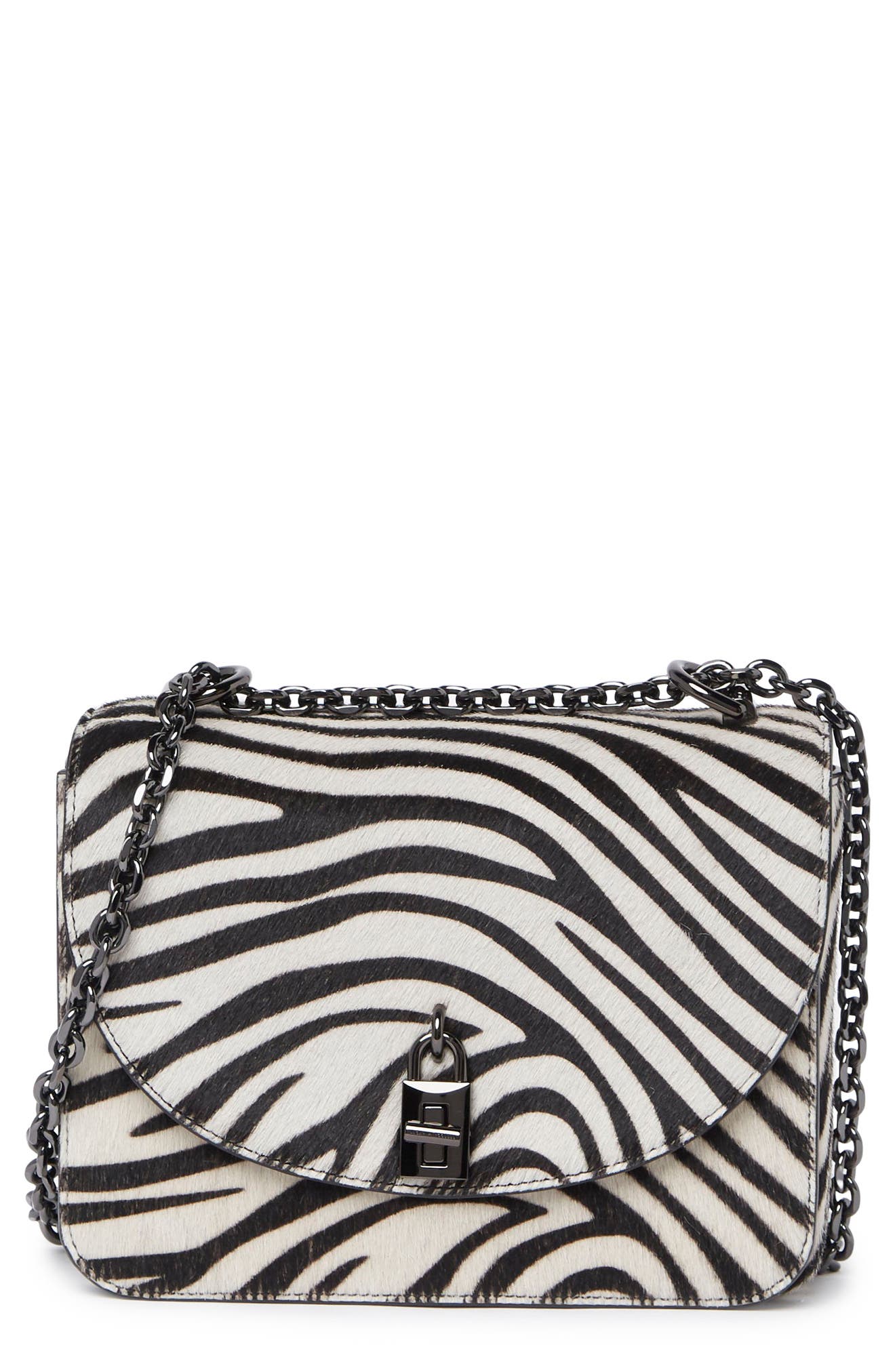 zebra print crossbody bag