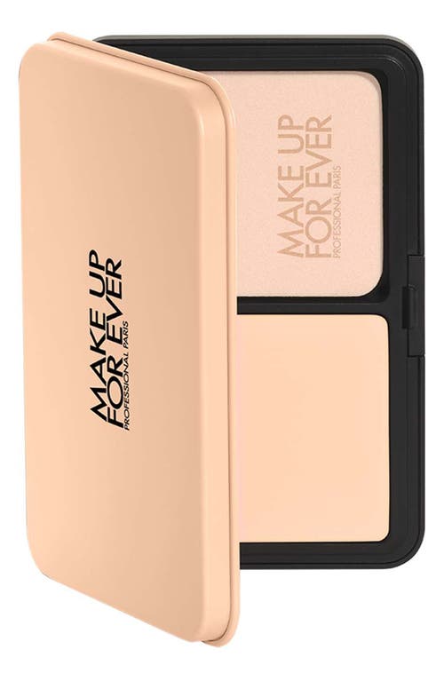 Make Up For Ever HD Skin Matte Velvet 24 Hour Blurring & Undetectable Powder Foundation in 1N00 Alabaster at Nordstrom