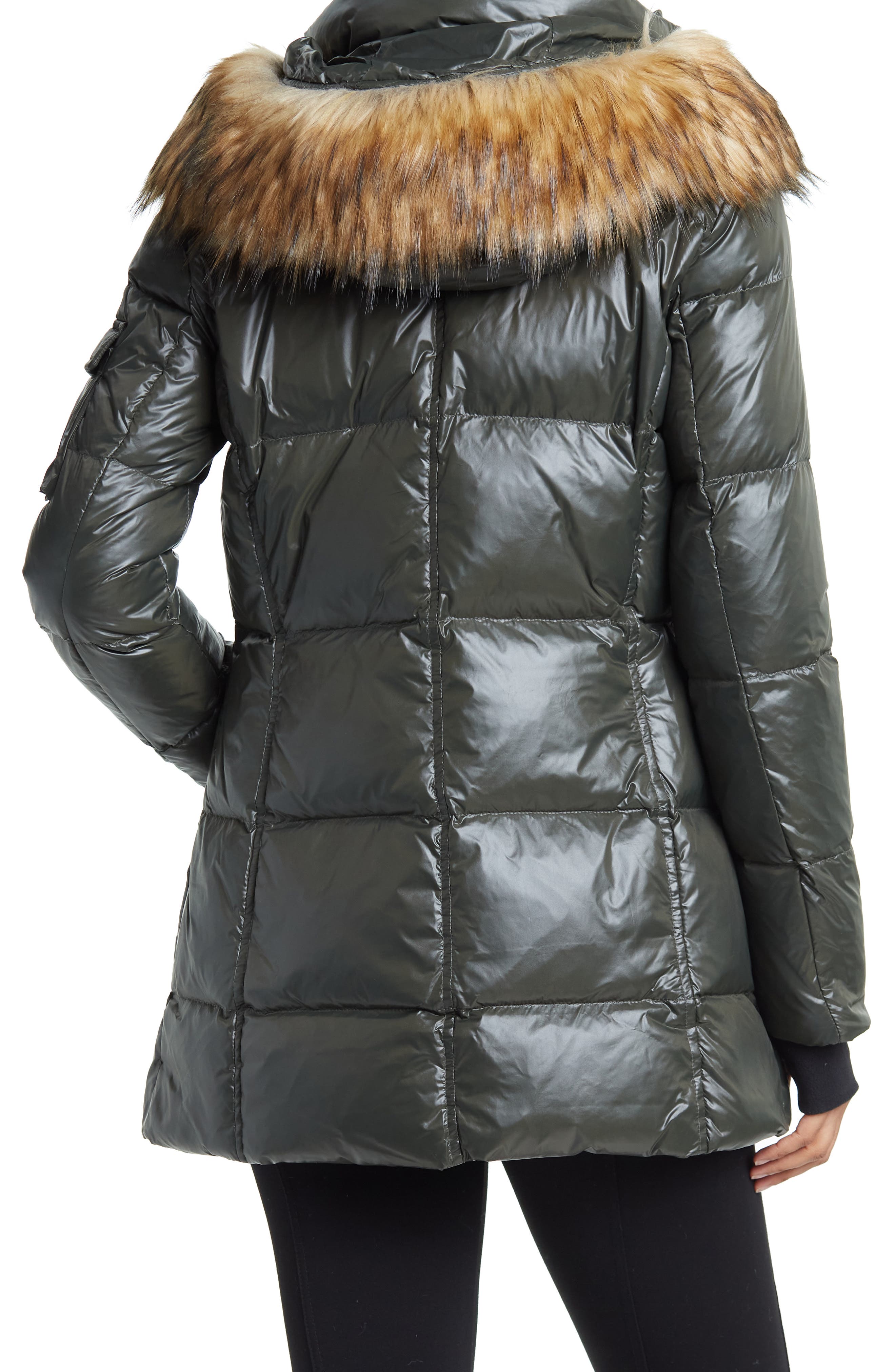 s13 chelsea faux fur parka