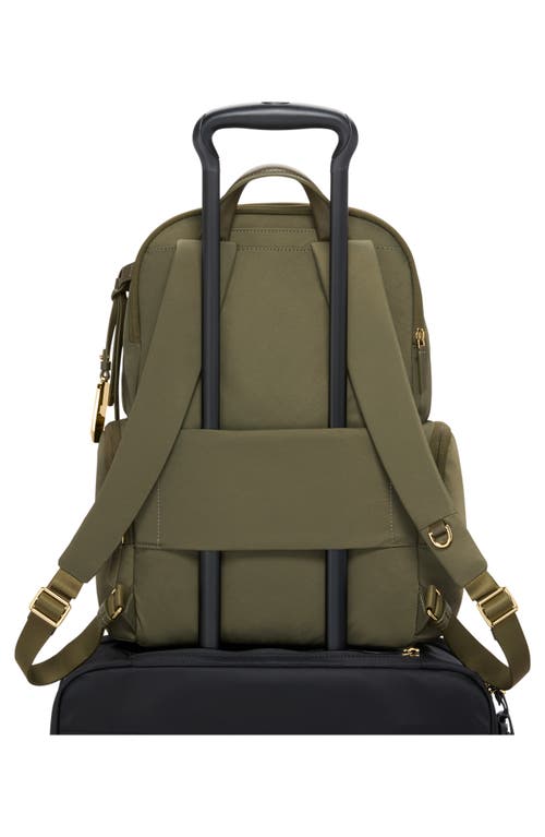 Shop Tumi Celina Backpack In Olive