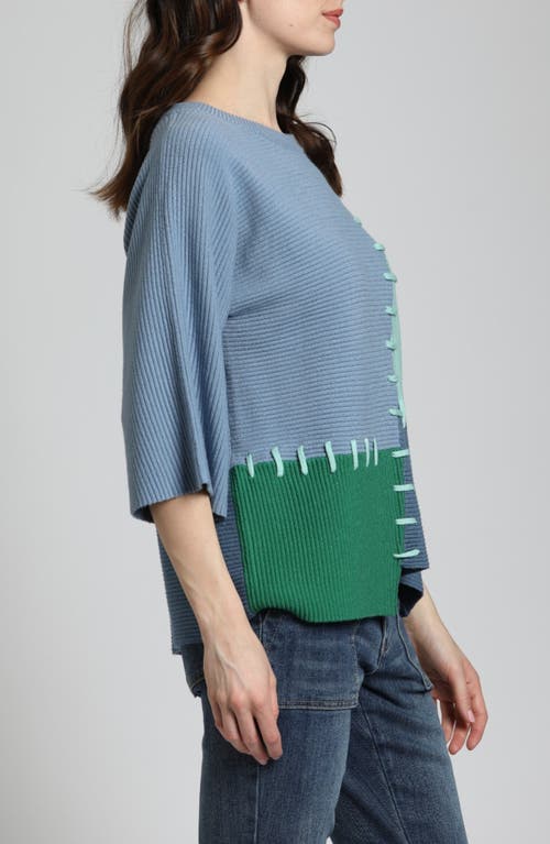 APNY APNY OTTOMAN COLORBLOCK SWEATER 