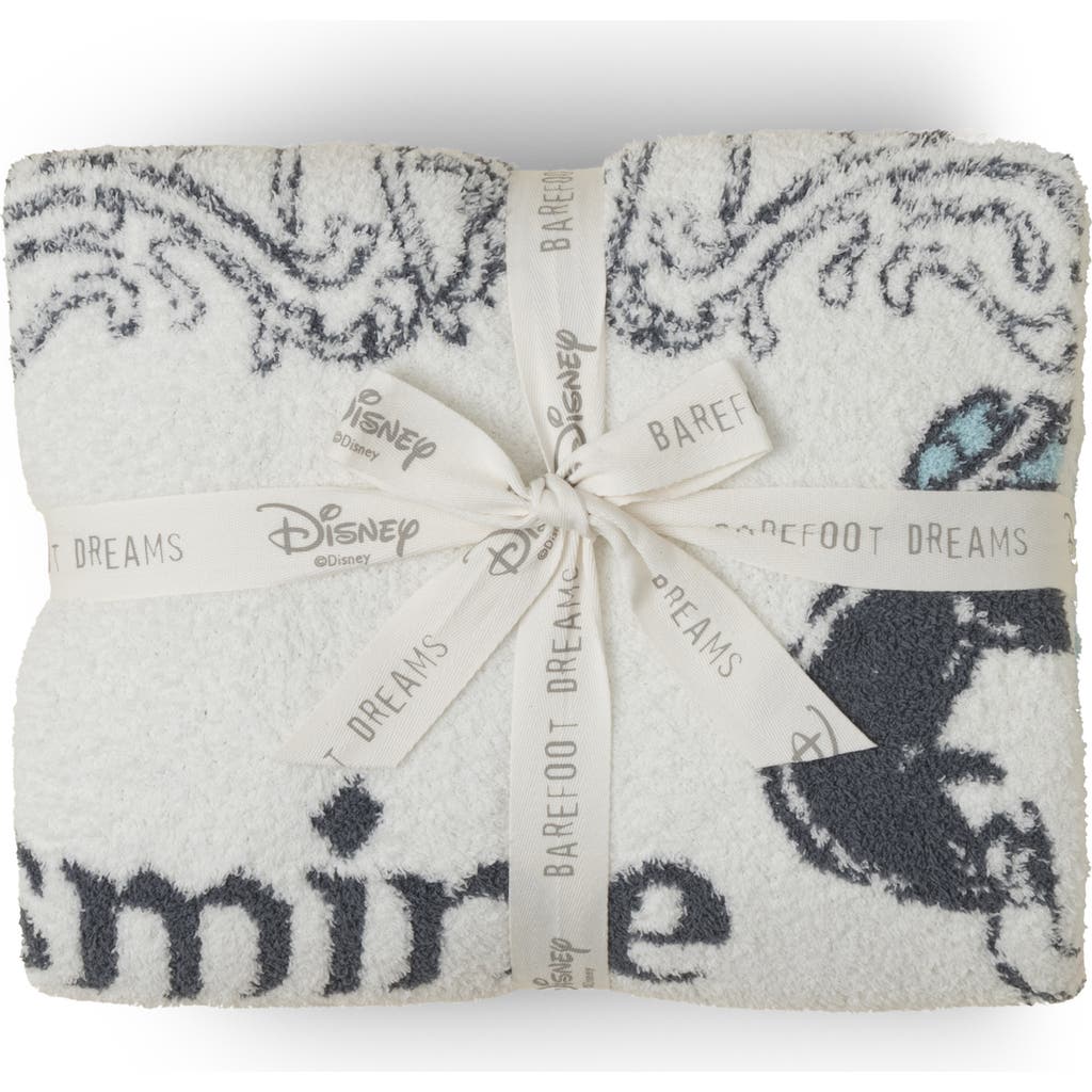 Barefoot Dreams Cozychic Jasmine Blanket In Pearl Multi