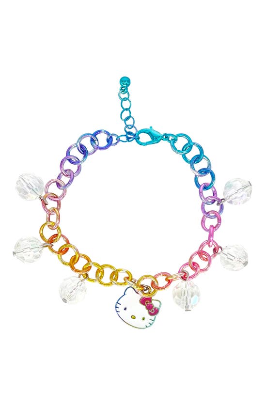 Hello Kitty Kids' ® Rainbow Chain Bracelet In Multi ModeSens