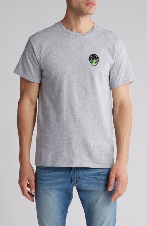 Alien Patch Cotton T-Shirt
