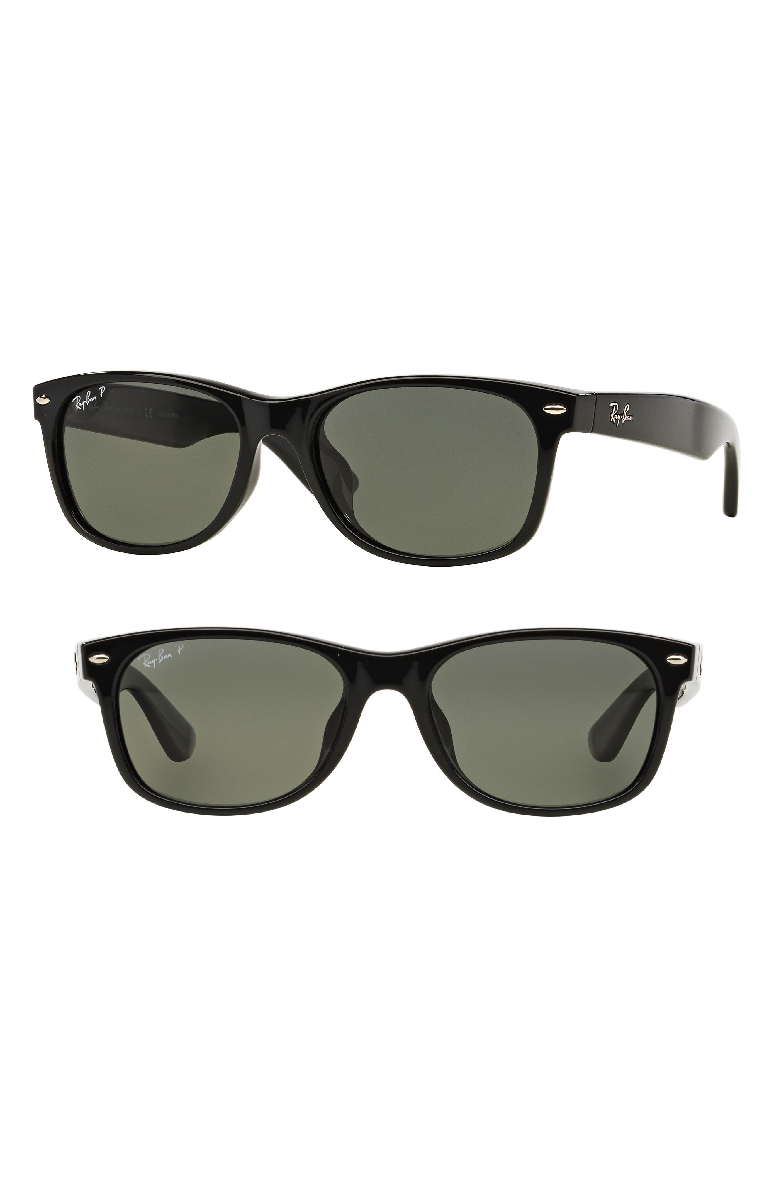 ladies wayfarer style sunglasses