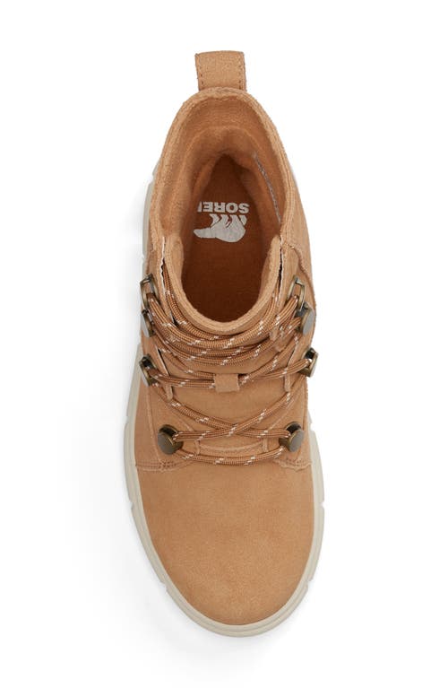 Sorel Explorer Iii Joan Waterproof Boot In Tawny Buff/chalk