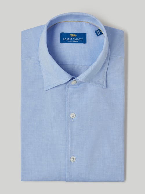 ROBERT TALBOTT ROBERT TALBOTT MORGAN PINPOINT OXFORD SHIRT 