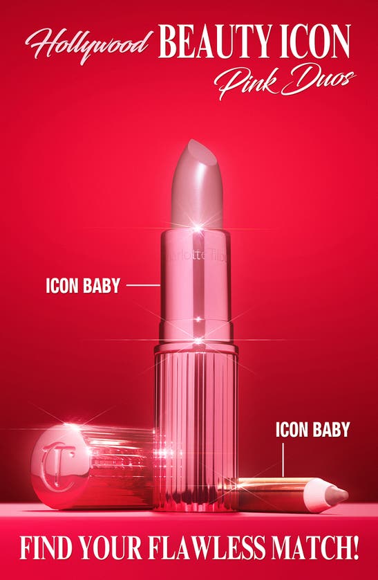 Shop Charlotte Tilbury Ki.s.s.i.n.g. Lipstick In Icon Baby