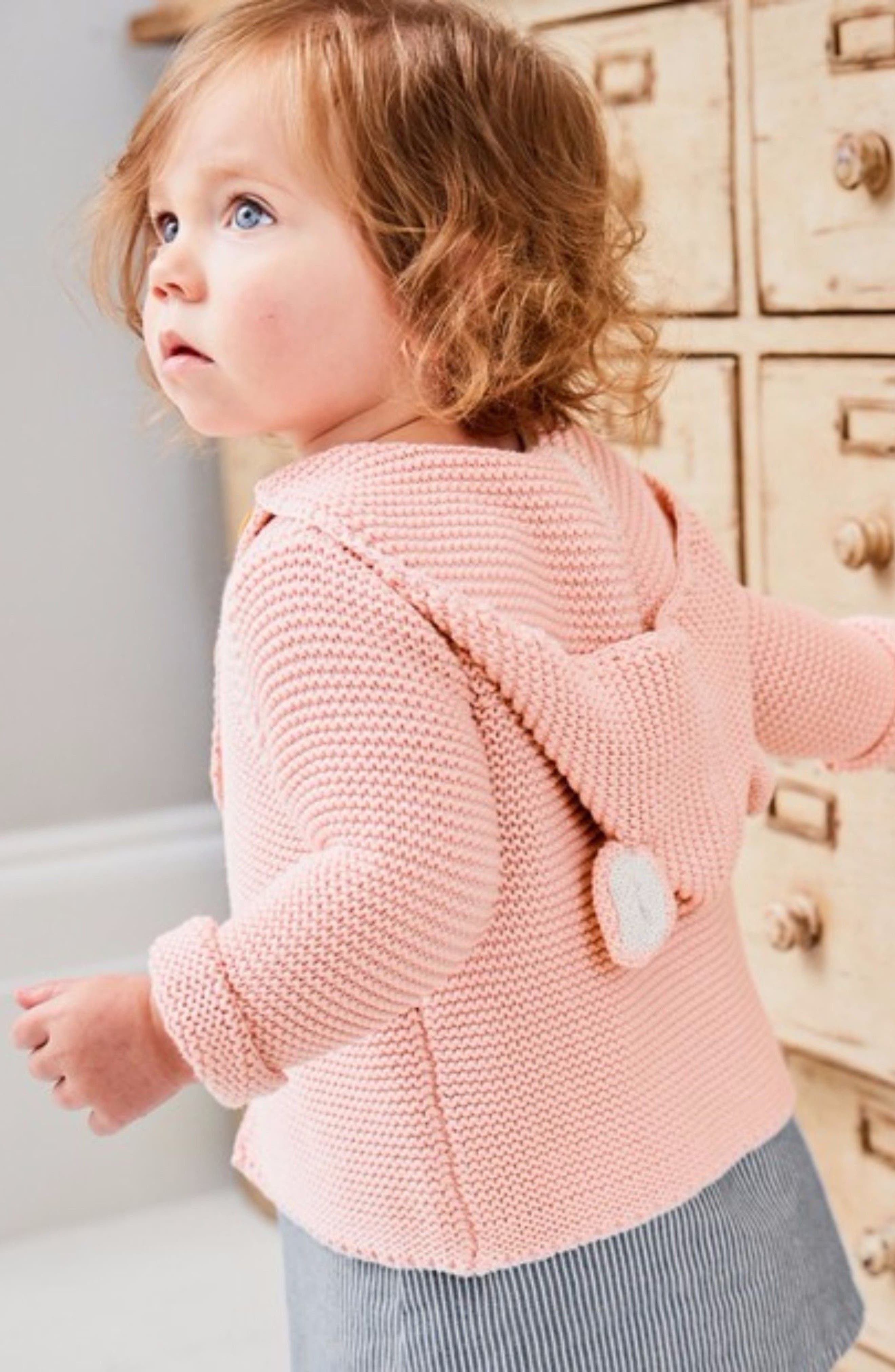 baby girl knitted jacket