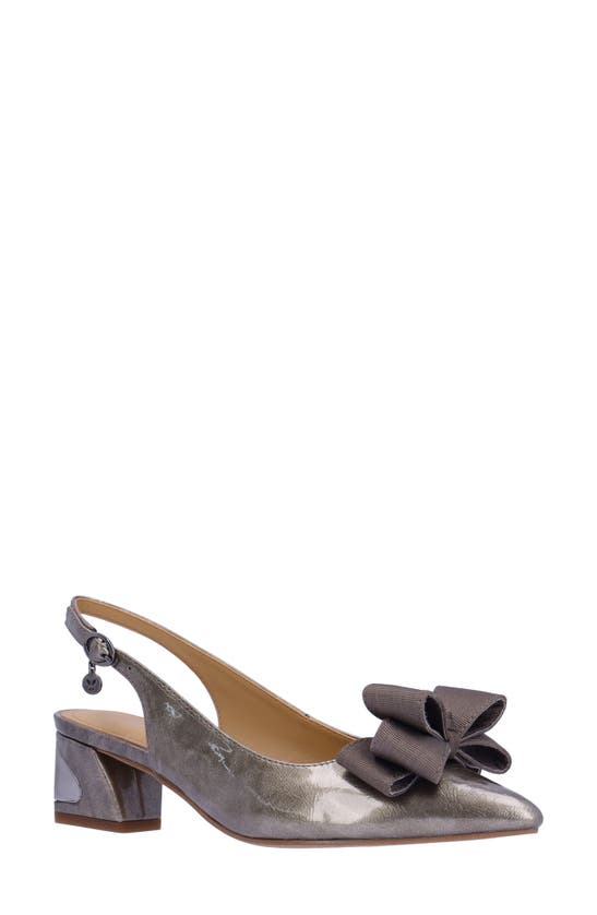 Shop J. Reneé Kimma Slingback Pointed Toe Pump In Dark Taupe