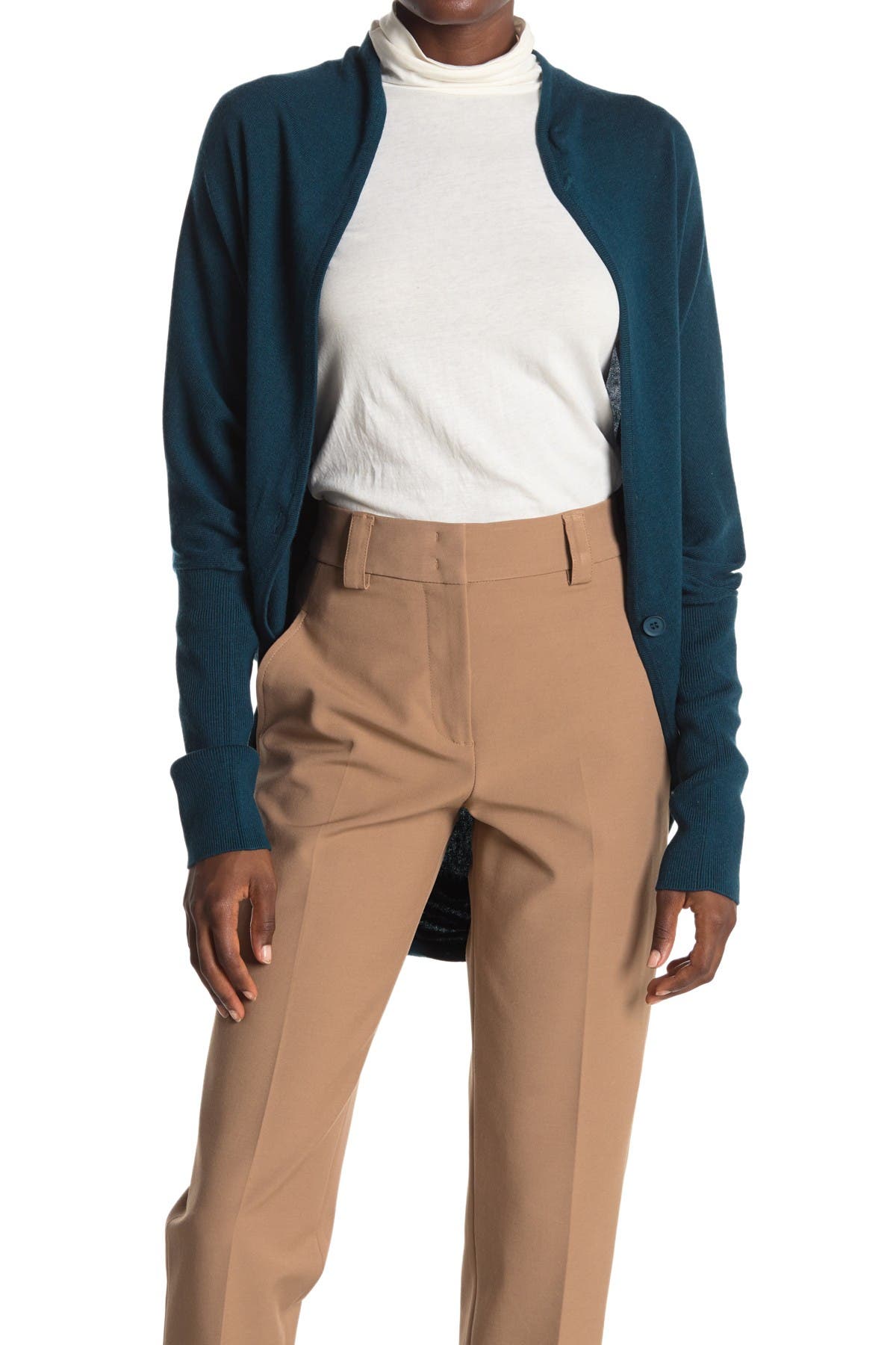 silk blend cardigan