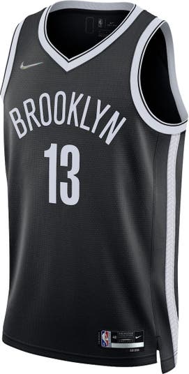 James Harden Brooklyn Nets Nike 2021/22 Diamond Swingman Jersey - Icon  Edition - Black
