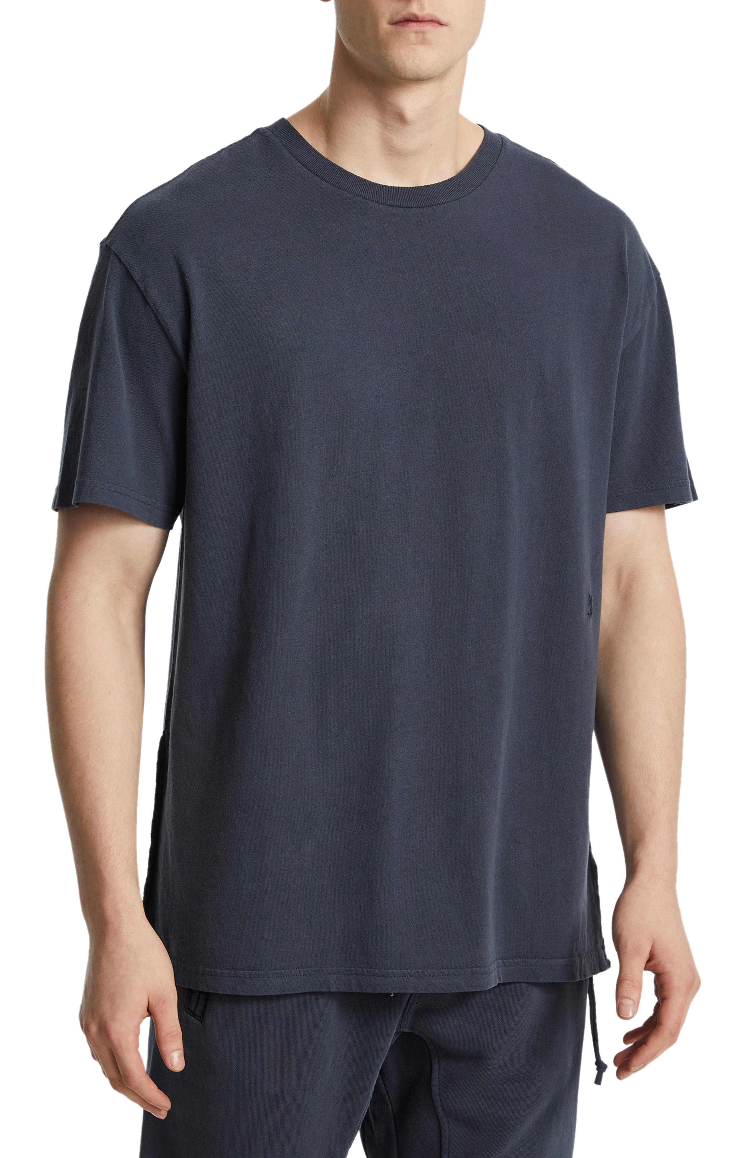 Ksubi Kross Biggie Cotton T-Shirt in Blue at Nordstrom, Size X-Large