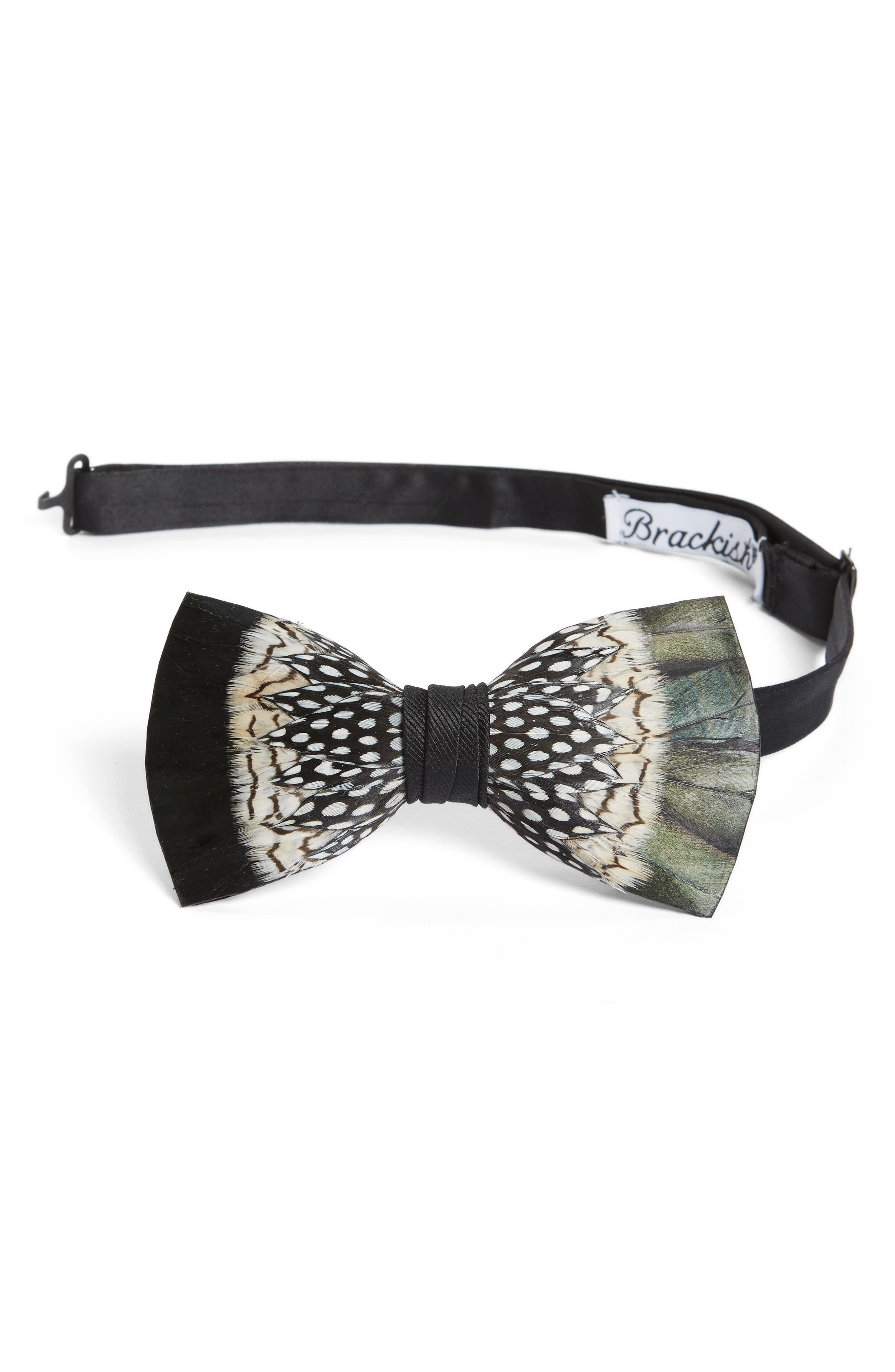 Brackish & Bell St. Pierre Feather Bow Tie Nordstrom