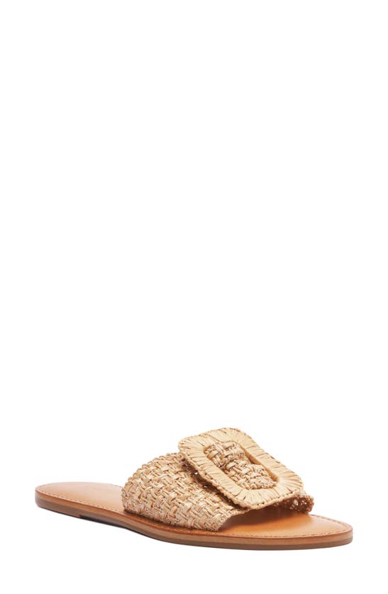 Shop Schutz Cinna Slide Sandal In Natural