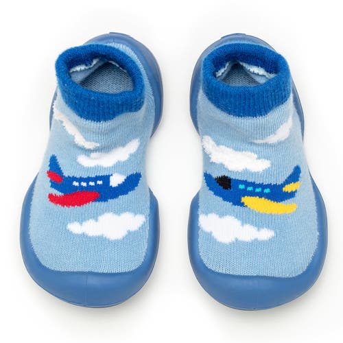 Shop Komuello Toddler Boy Sock Shoes In Blue