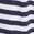  Navy- White Charm Stripe color