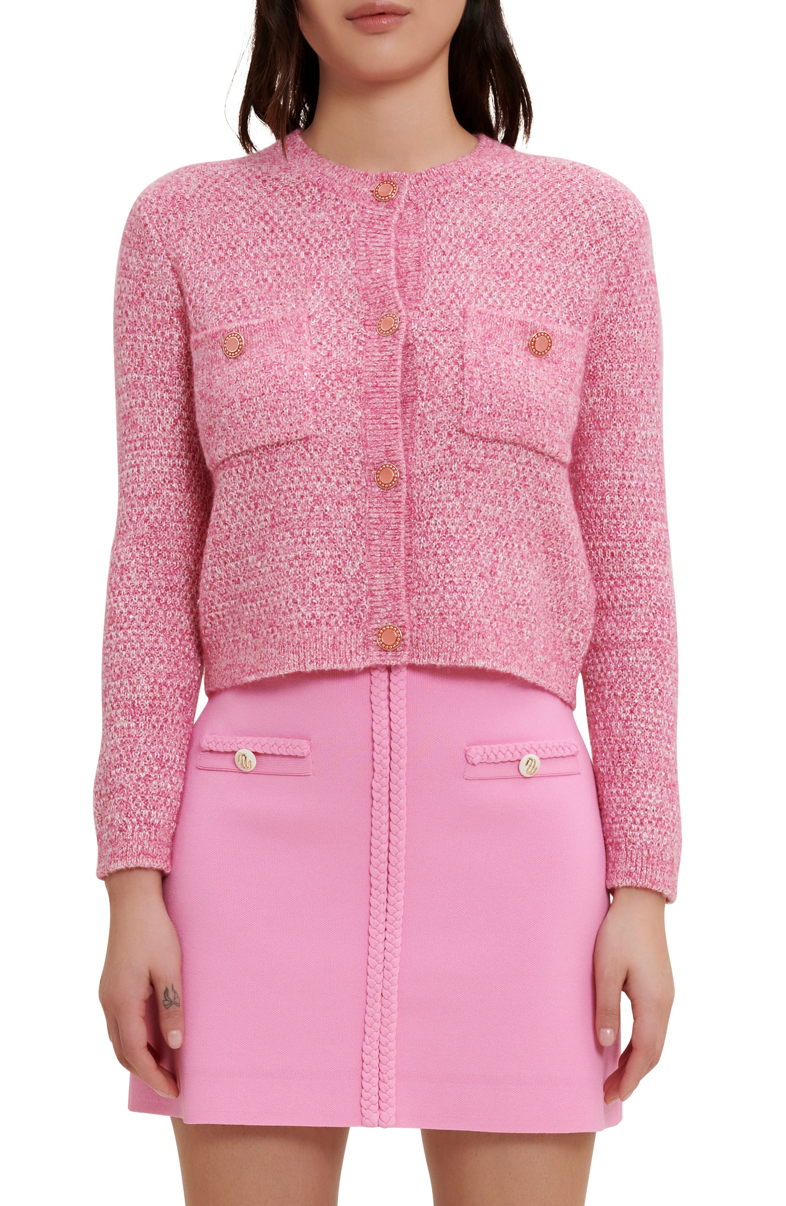 Her lip to Crillon Boucle Cardigan 新品 | labiela.com