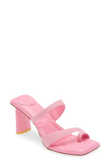 Shop Oncept Monaco Toe Loop Sandal In Prism Pink