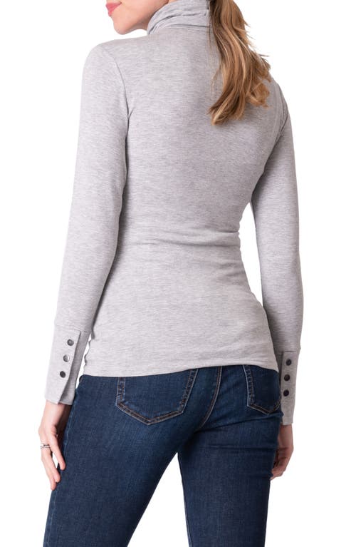 SERAPHINE SERAPHINE TURTLENECK MATERNITY/NURSING TOP