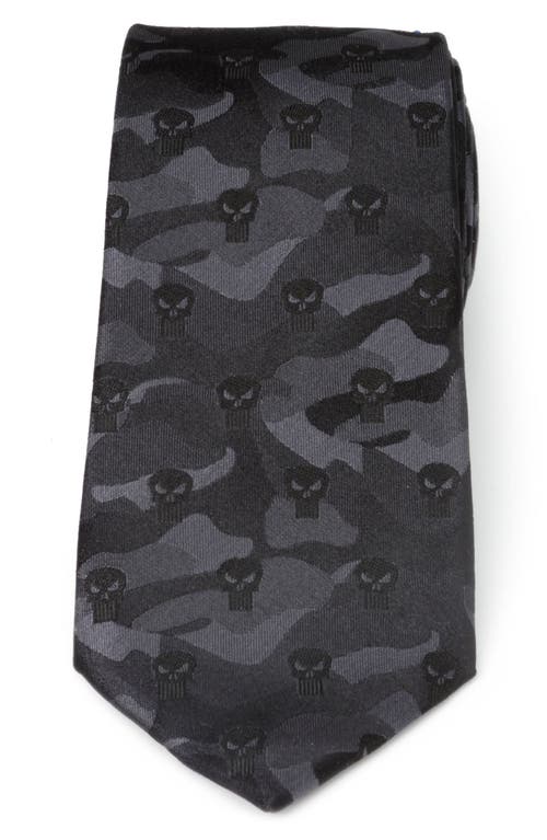 Cufflinks, Inc. x Marvel The Punisher Silk Tie in Black at Nordstrom, Size Regular