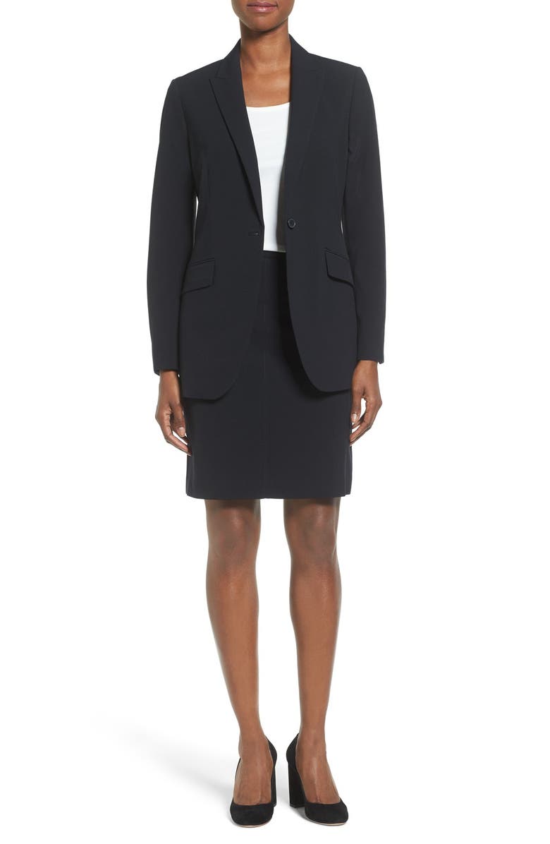 Anne Klein Two-Pocket Suit Skirt, Alternate, color, 