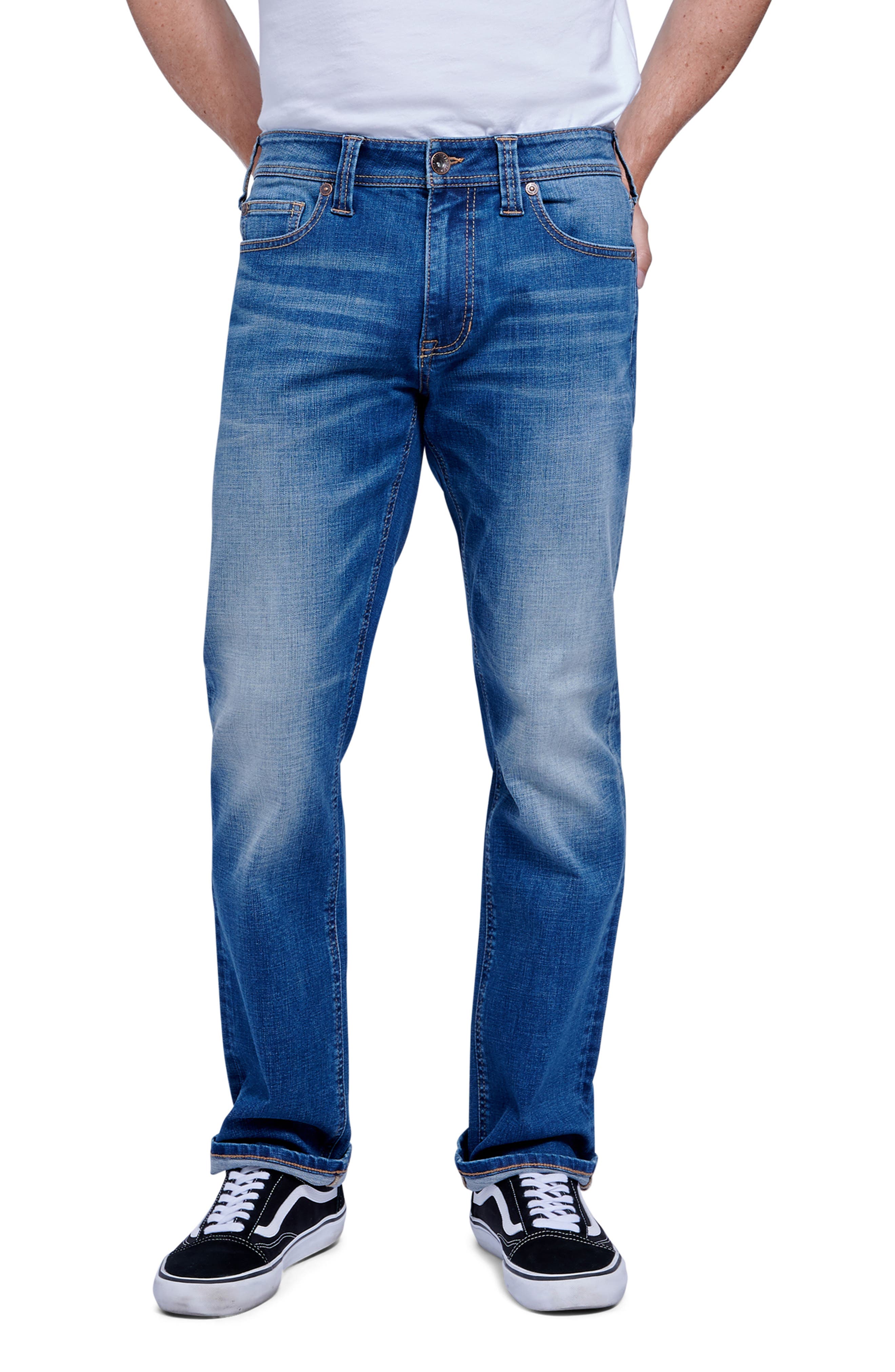 seven7 slim straight jeans