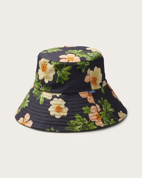 Hemlock Bali Wide Brim Bucket Hat In Floral