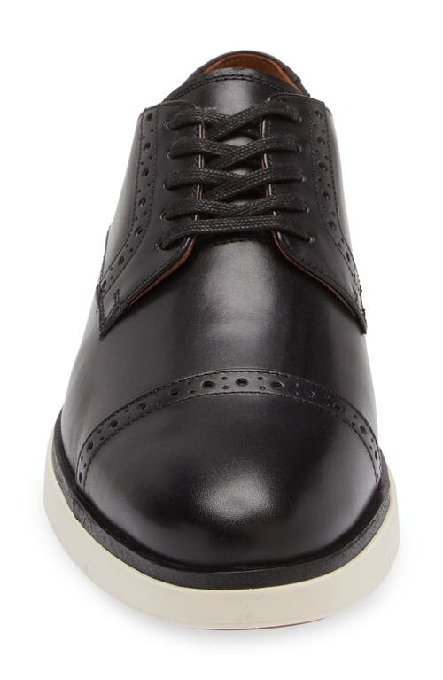 Shop Allen Edmonds Caleb Hybrid Cap Toe Derby In Black