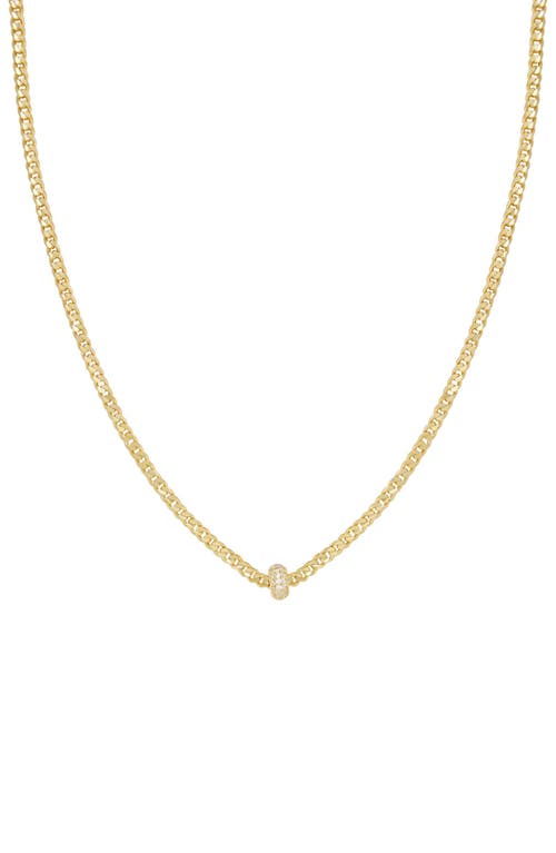 Ettika Chain Link Pendant Necklace in Gold at Nordstrom