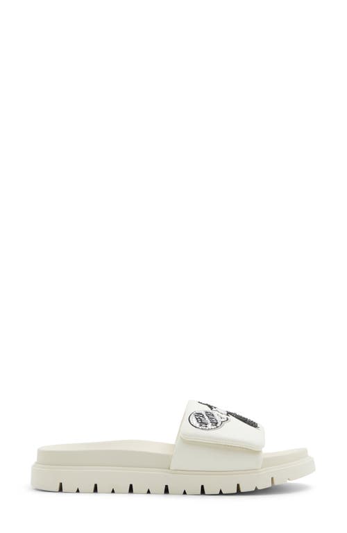 Shop Aldo X Looney Tunes Slide Sandal In White